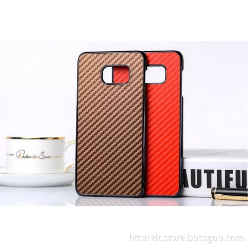 2015 New arrival Mobile phone carbon fiber case For samsung galaxy s6 edge plus